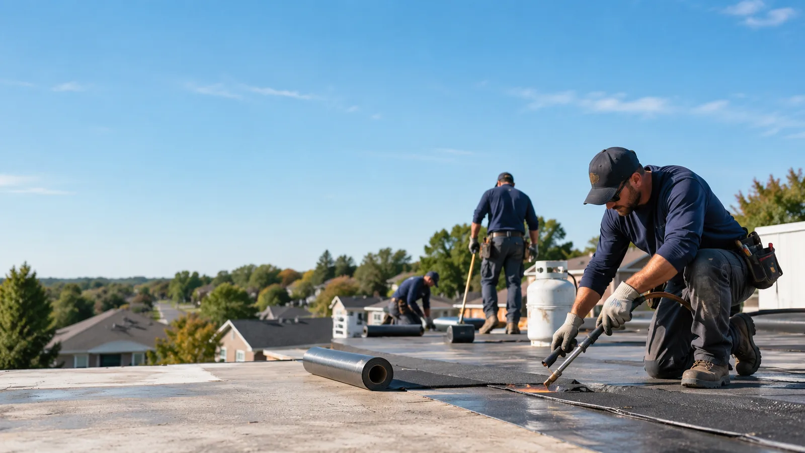 Flat Roof Leak Repair providers in Saffell, AR